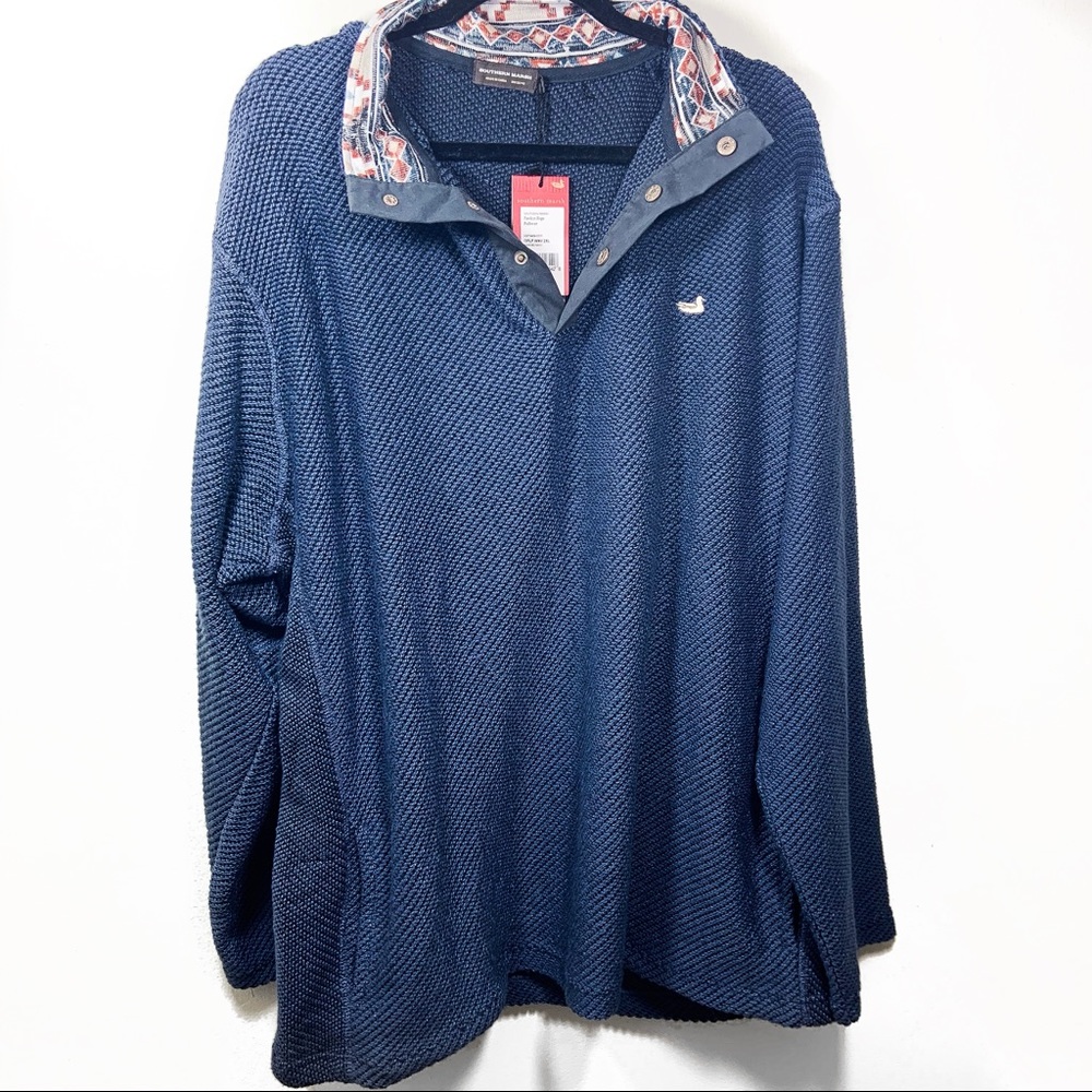 NWT XXL Southern Marsh Pawleys Rope Pullover